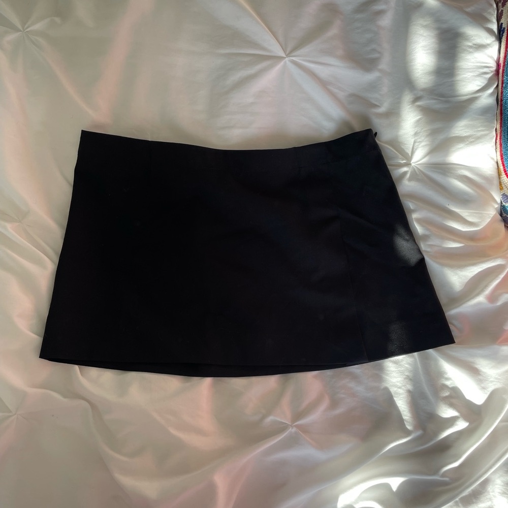 Miaou Black Mini Skirt